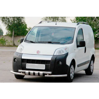 Front Bull Bar Shark Stainless Steel Fiat Fiorino/Qubo 2008-2024 photo 3