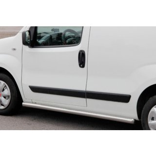 Side Bars Ø60 (2 pcs, Stainless Steel) Fiat Fiorino/Qubo 2008-2024 photo 2