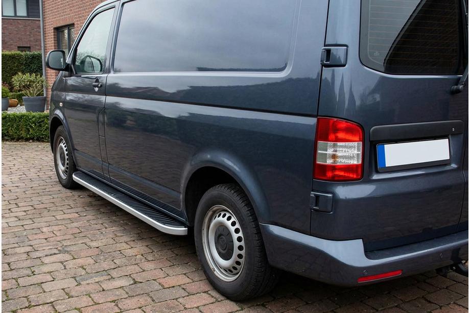 Volkswagen T5 Multivan 2003–2010 Side Steps Tayga (2 pcs, Aluminum) Image