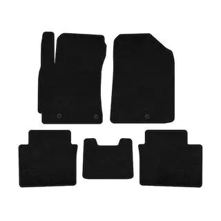 Textile Floor Mats Classic (2018-2021, Black) Kia Forte 2008–2024 photo 1