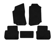Saab 9-5 1997-2010 Textile Floor Mats Premium (black) photo 1