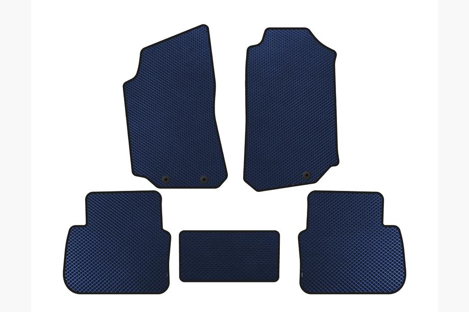 Saab 9-5 1997-2010 EVA Floor Mats (Blue) Image