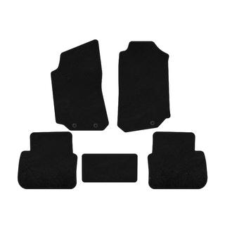 Deluxe Textile Floor Mats (Black) Saab 9-5 1997-2010 photo 1