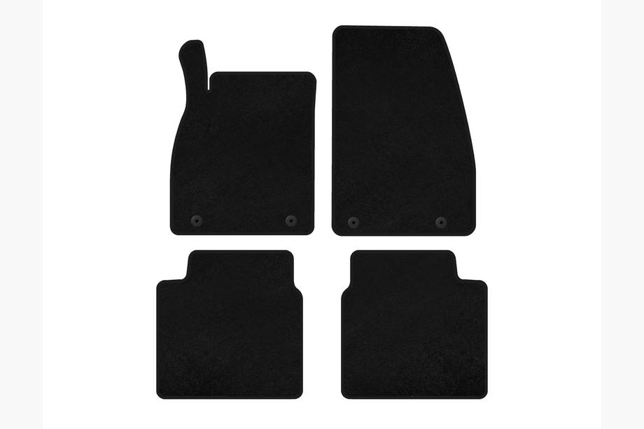 Saab 9-5 2010-2012 Textile Floor Mats Classic (black) Photo 1