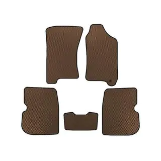 EVA Car Mats (Right-Hand Drive, Brown)