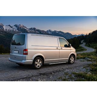Side Steps Duru (2 pcs, Aluminum) Volkswagen T5 Caravelle 2004-2010 photo 2