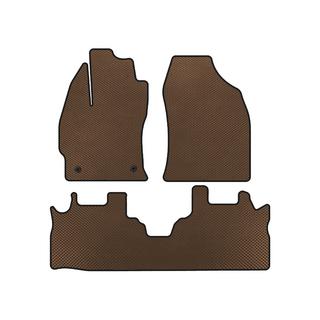 EVA Floor Mats (2 Rows, Brown)