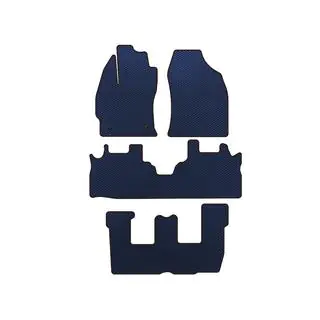 EVA Floor Mats (3 Rows, Blue)