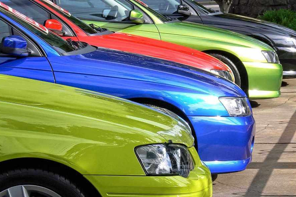 What does the color of the car affect?