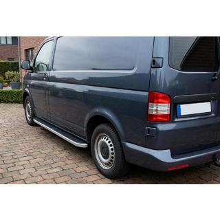 Side Steps Tayga (2 pcs, Aluminum) Volkswagen T5 Caravelle 2004-2010 photo 1