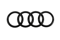 Audi Front Audi Black Emblem (285 mm x 100 mm) photo 1
