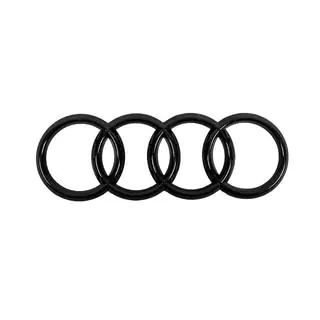 Front Audi Black Emblem (285 mm x 100 mm) photo 1