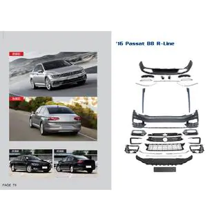 R-Line Full Body Kit (For 2015-2020)