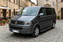 Volkswagen T5 2010-2015 Side Steps Bosphorus Black (2 pcs, Aluminum) photo 1