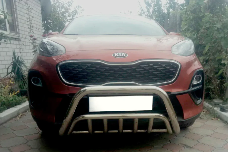Kia Sportage 2015-2021 Front Bar WT002 (Stainless Steel) Photo 1