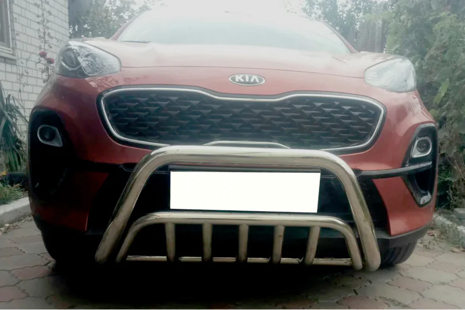 Kia Sportage 2015-2021 Front Bar WT002 (Stainless Steel) Photo 2