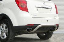 SsangYong Action 2005-2018 Rear Guard AK006 (Stainless Steel) photo 2