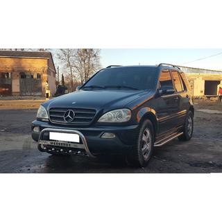 Bull Bar WT004 (Stainless Steel) Mercedes ML W163 1997-2005 photo 2