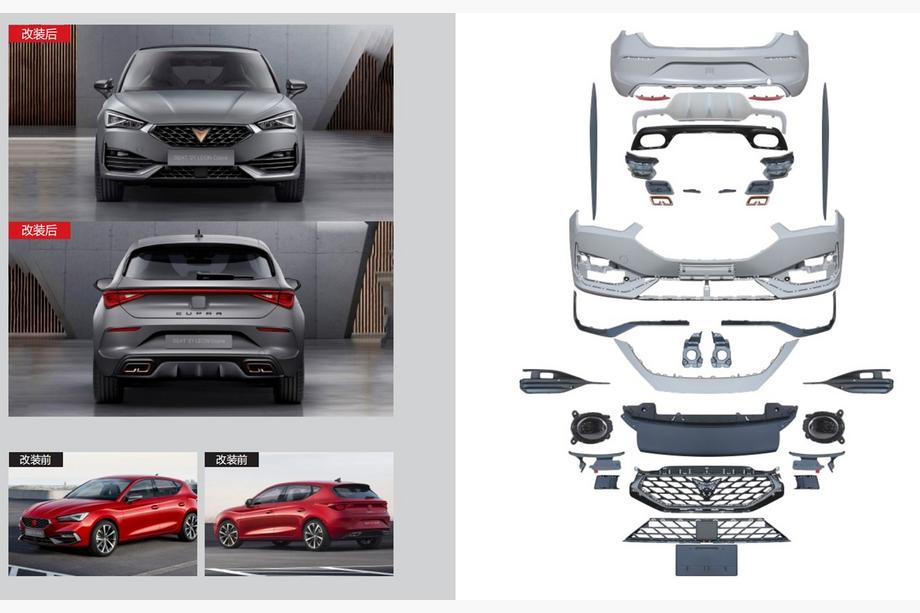 Seat Leon 2020- Cupra Body Kit Image