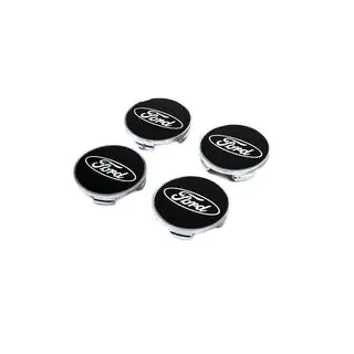 Wheel center caps 54.5/50mm black (set of 4) photo 2