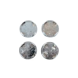 Wheel center caps 54.5/50mm black (set of 4) photo 3