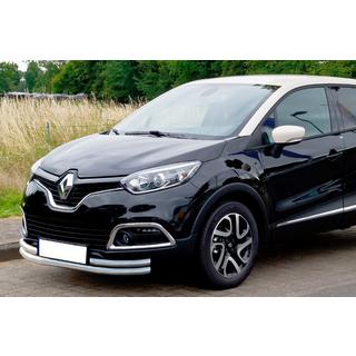 Front Bull Bar ST085 Stainless Steel Renault Captur 2013-2019