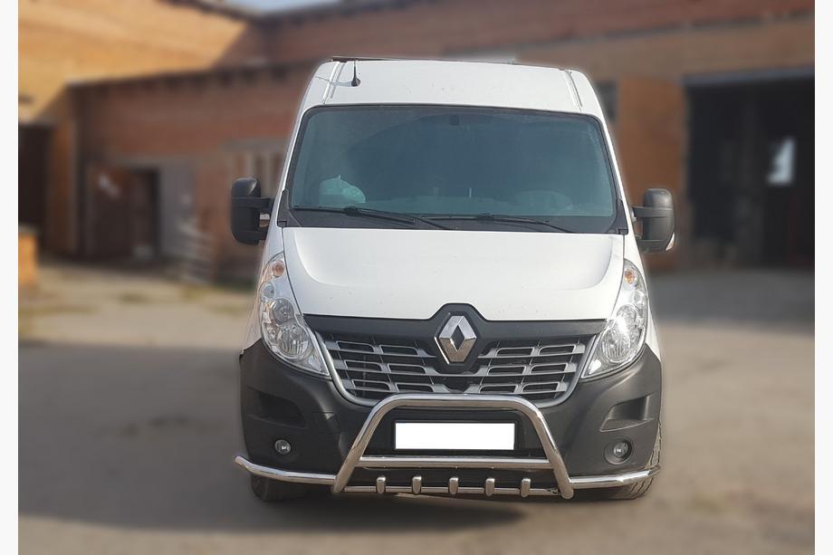 Renault Master 2011-2023 Stainless steel bull bar WT003-Exlusive Photo 2