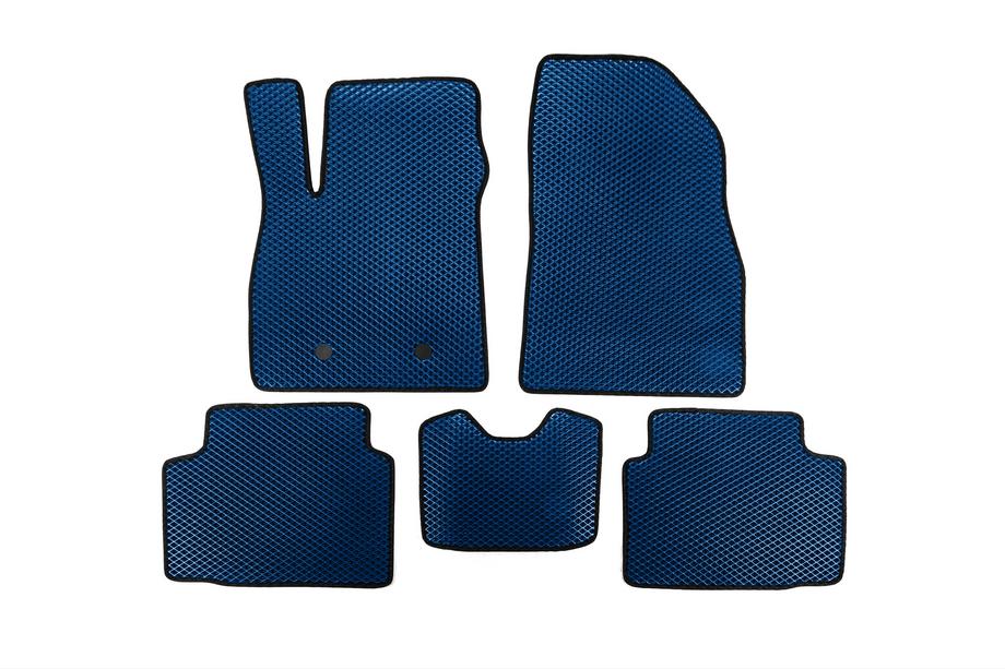 Dacia Duster 2024- EVA Floor Mats (2WD, Blue) Image