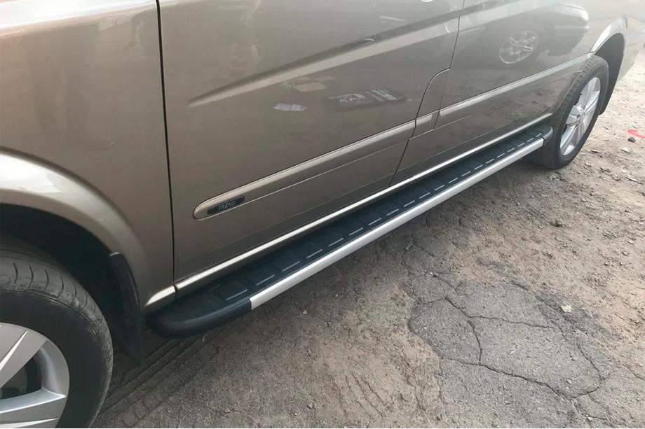 Mercedes Viano 2004-2014 Side Steps Duru (2 pcs, Aluminum) Photo 2