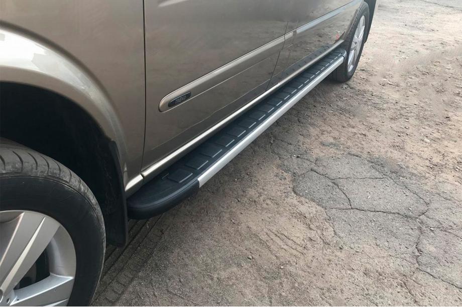 Mercedes Viano 2004-2014 Side Steps Duru (2 pcs, Aluminum) Photo 1