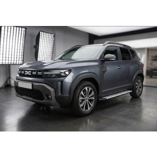 Side Steps Shining V1 (2 pcs, Aluminum) Renault Duster 2024- photo 1