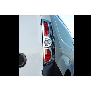 Chrome Tail Light Covers (2010-2015, 2 pcs, plastic) photo 3