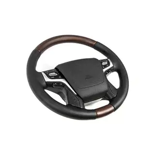 Heated steering wheel (dark wood) photo 2