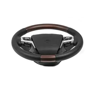 Heated steering wheel (dark wood) photo 4