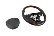 Lexus LX570/450d 2008-2022 Steering wheel assembly (with heating, wood finish) photo 9