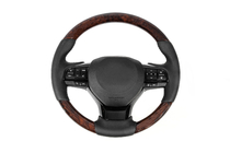 Lexus LX570/450d 2008-2022 Steering wheel assembly (with heating, wood finish) photo 2
