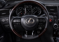 Lexus GX460 2009-2023 Steering wheel assembly (with heating, wood finish) photo 1