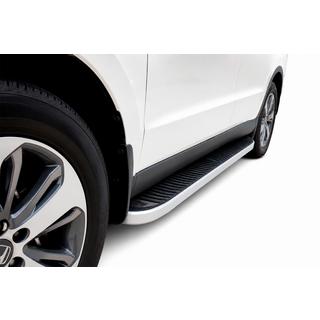 Side Steps Tayga Grey (2 pcs, Aluminum) Hyundai Santa Fe 2 2006-2012 photo 1