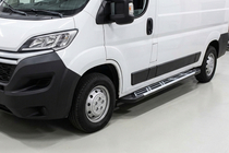 Fiat Ducato 2006-2025 Side Steps Sunrise (2 pcs, Aluminum) photo 1