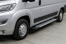 Peugeot Boxer 2006-2025 Side Steps Line (2 pcs, Aluminum) photo 1