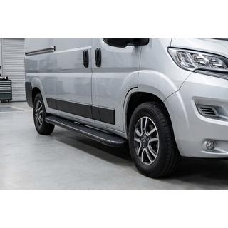 Side Steps Bosphorus Black (2 pcs, Aluminum) Peugeot Boxer 2006-2025 photo 1