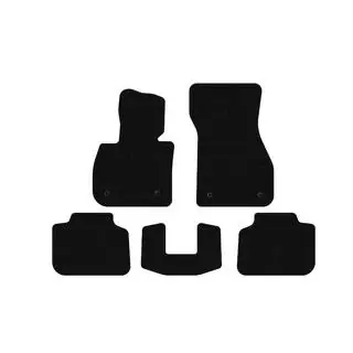 Rubber Floor Mats Carsuit (Black) photo 1