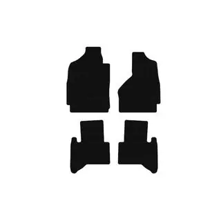Rubber floor mats Carsuit (2002-2009, black) photo 1