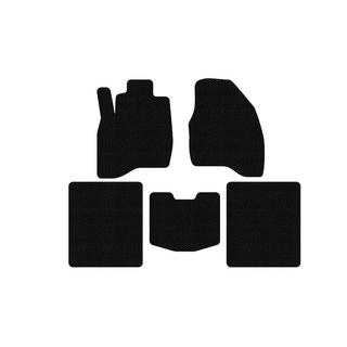 Rubber floor mats Carsuit (2015-2019, 5-seater, black) photo 1