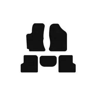 Rubber Floor Mats Carsuit (Black)