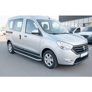Side Steps Tayga (2 pcs, Aluminum) Dacia Dokker 2013-2022 photo 1