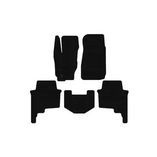 Rubber Floor Mats Carsuit (Black) photo 1