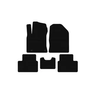 Rubber Floor Mats Carsuit (Black) photo 1