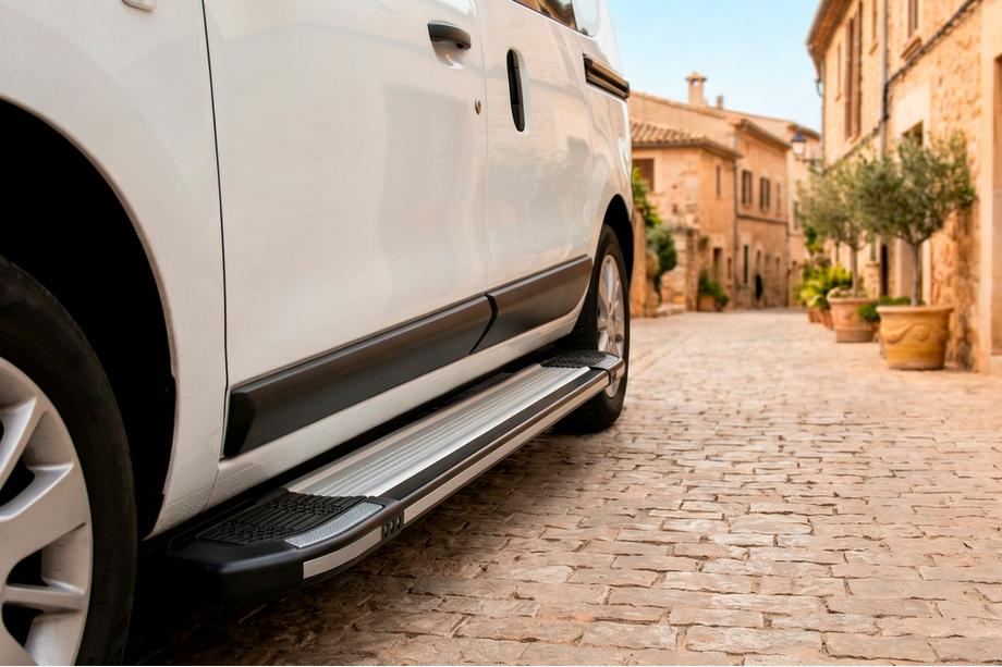Renault Dokker 2013-2022 Side Steps Rainbow (2 pcs, Aluminum) Image