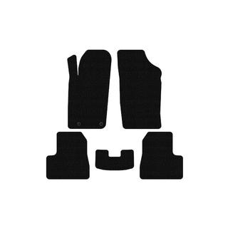 Rubber Floor Mats Carsuit (2009-2013, Black) Peugeot 206 1998-2024 photo 1